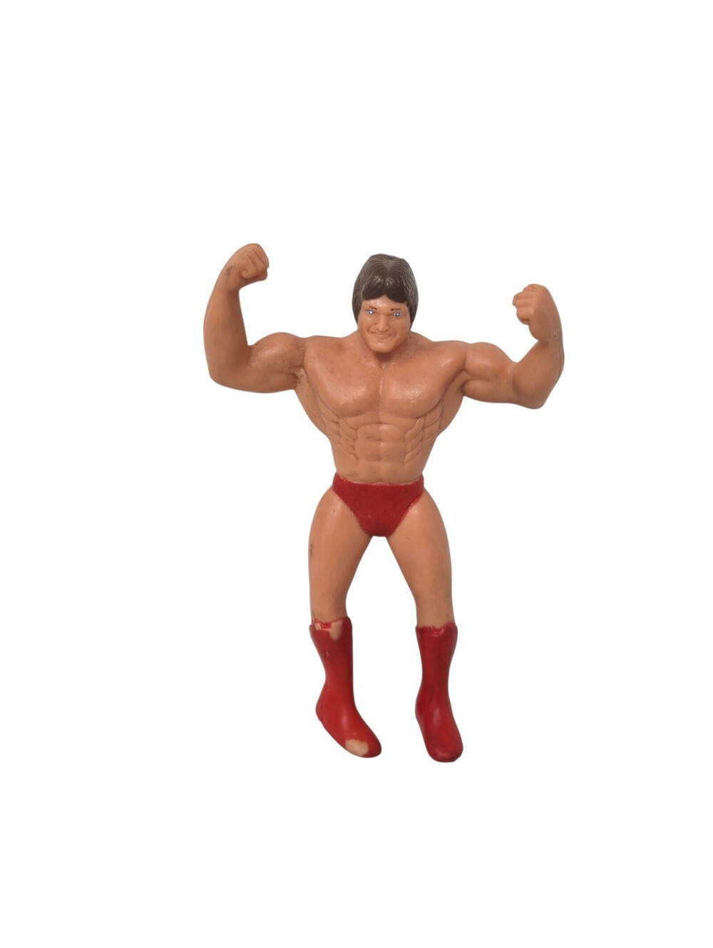 1986 WWF LJN Titan Sports Bendies "Mr. Wonderful" Paul Orndorf Figure WWF